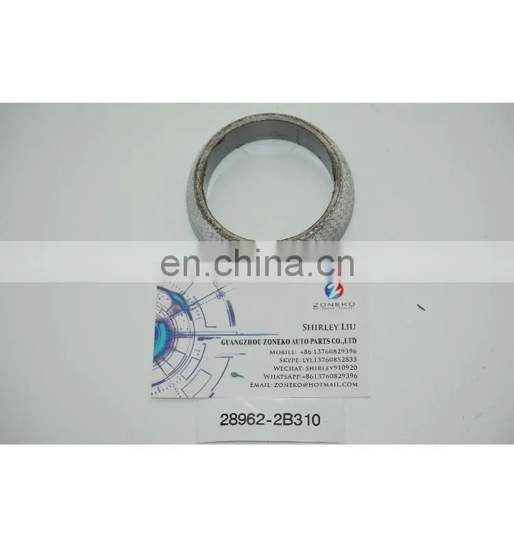 Exhaust Pipe Flange Gasket Fits For Kia Soul 1.6L 28962-2B310