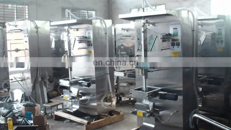 factory price automatic water pouch packing filling machine