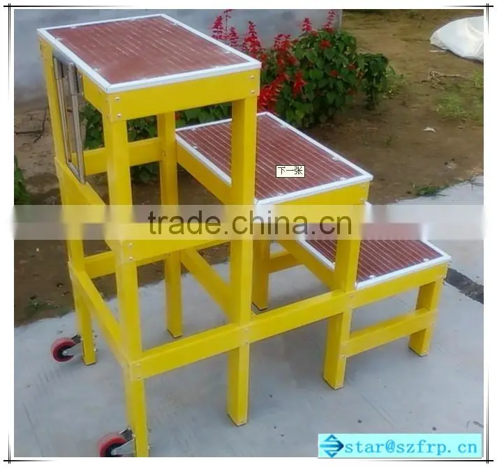Fiberglass insulation ladder