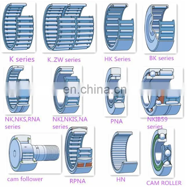 HK series HK2020 2RS needle roller bearing HK 2020 2RS with large capacity
