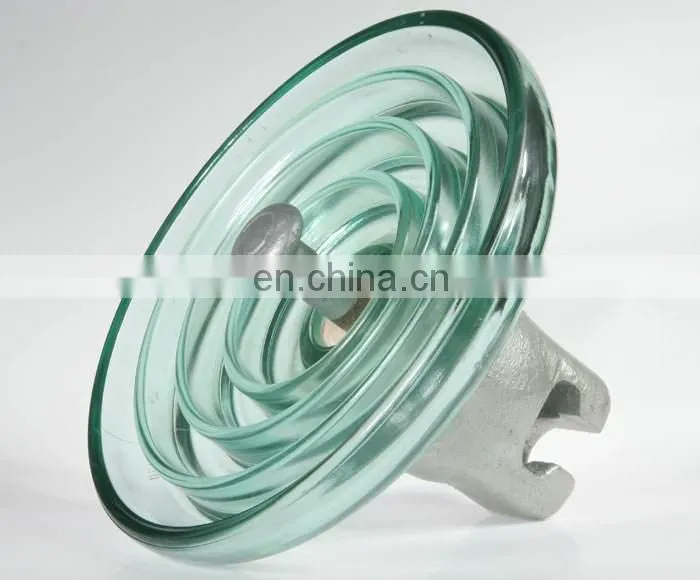 High voltage toughened LXP- 70 glass insulator