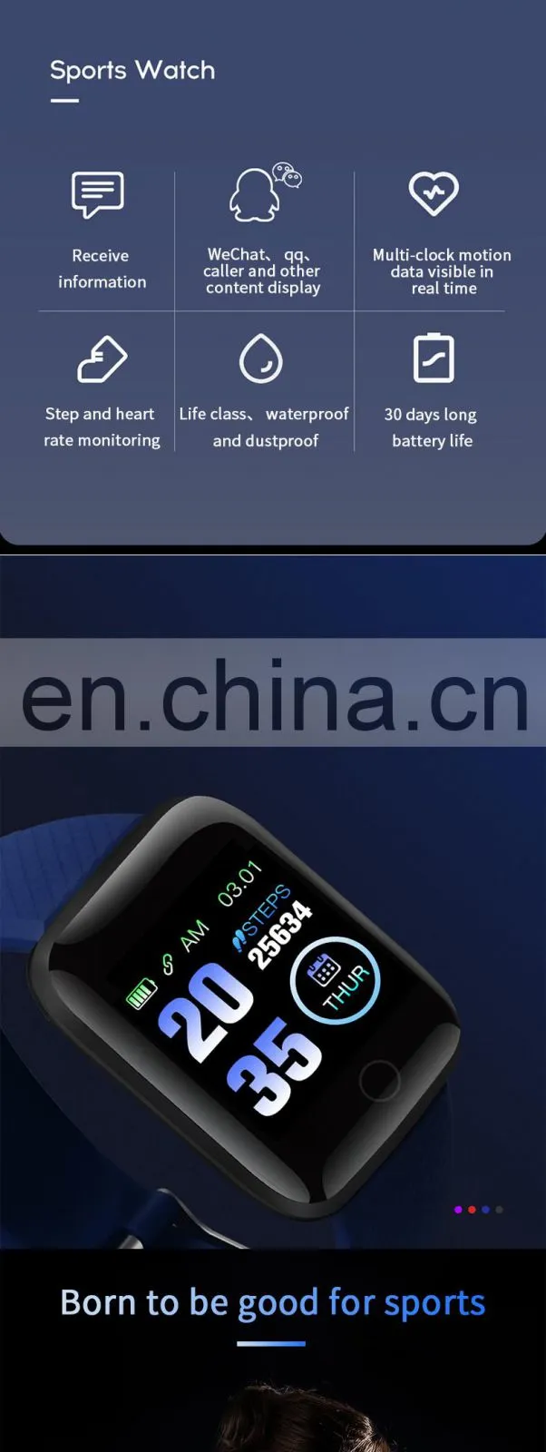 sport smart watch latest 2021 shenzhen OEM 116Plus ladies sport bracelet wristband waterproof fit bit android smart watch phone
