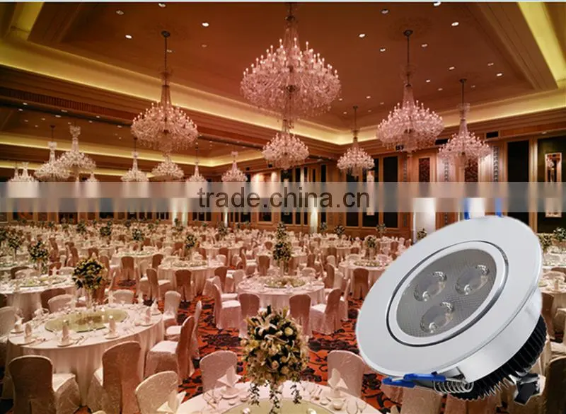 High quality ip44 3w led ceiling down light up and down light led recessed down light