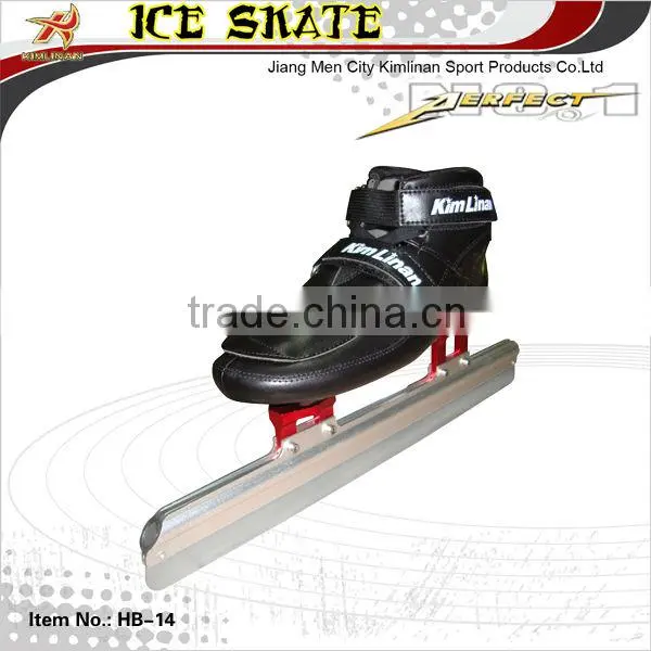High quality short track ice skate, custom boot speed ice skate