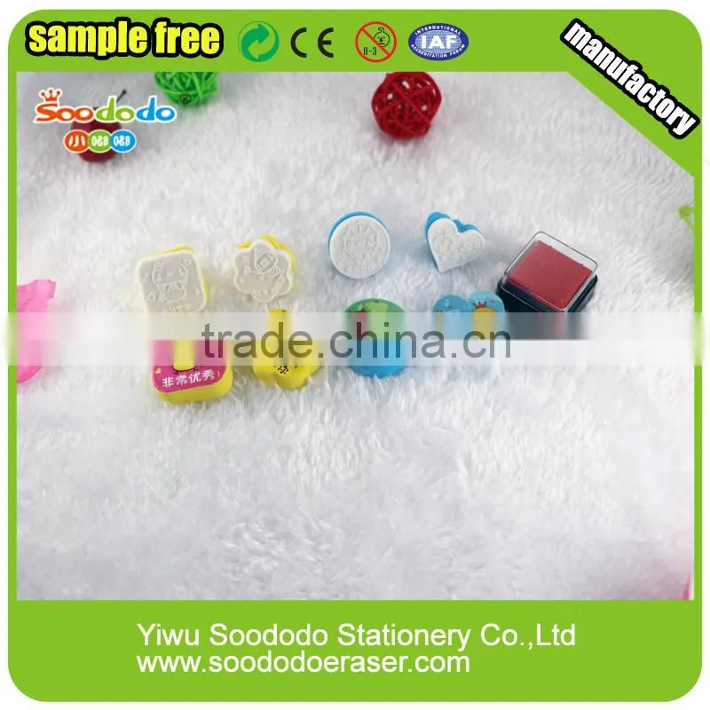 Amusing Toy eraser Stamp for Kids