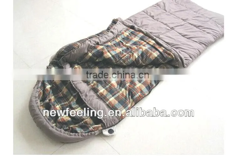 Flannel Sleeping Bag for Cold Weather