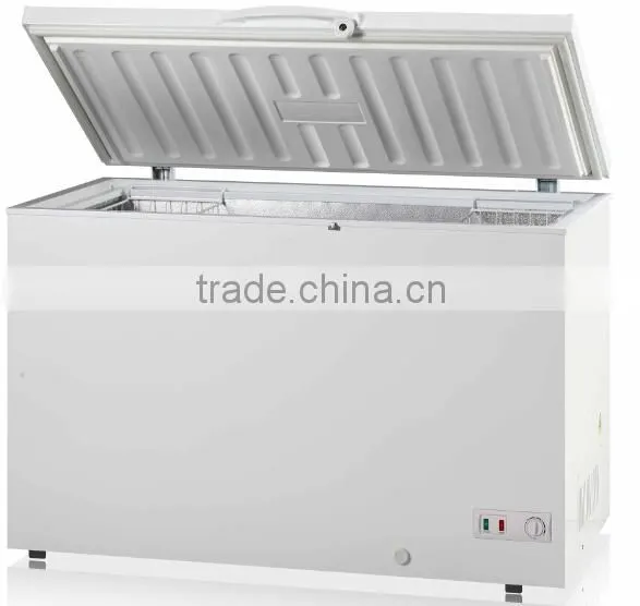 BD650C large capacity solid door freezer with lock