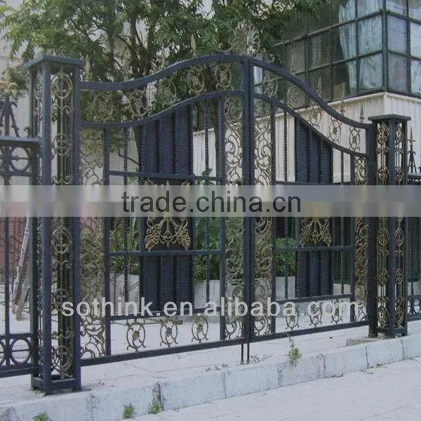 gate grill design /iron gate/galvanised iron gate