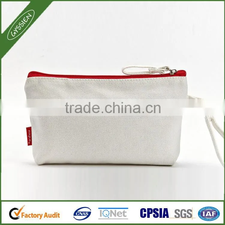 promotional plain canvas makeup bag