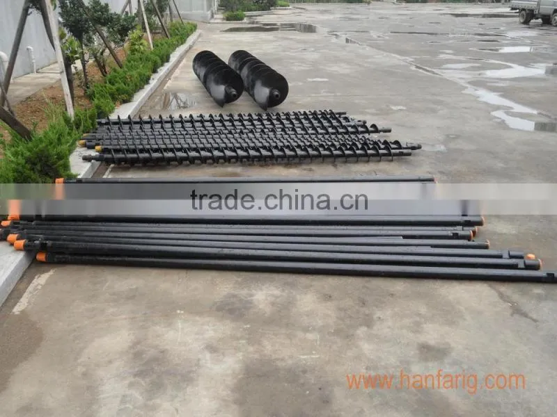 used for rock bolts & soil nails! high efficient, crawler mounted HF140Y bore pile drilling machine