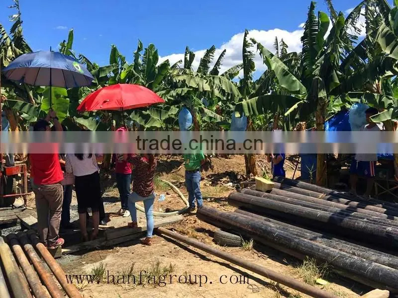 HF130Y crawler type water well drilling rig