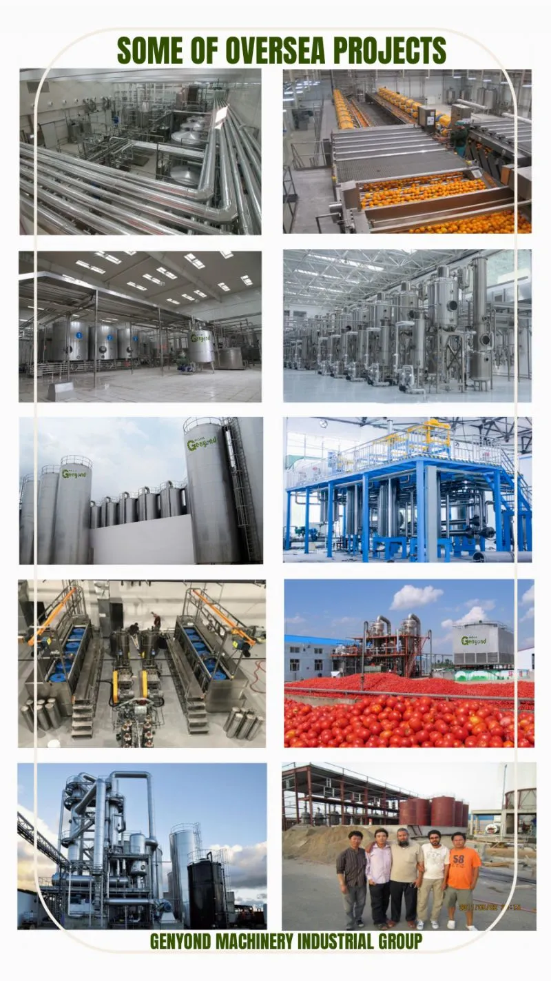 Shanghai Factory Tomato Paste Production Plant Ketchup Making Machine/ Tomato Sauce Fruit Jam Processing Line