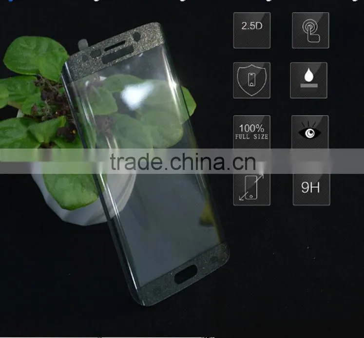 For Samsung Galaxy S6 Edge Tempered Glass Transparent