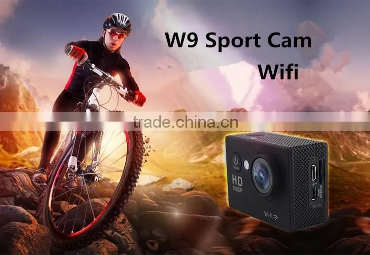 wifi sport action camera fu hd 1080p waterproof video camera