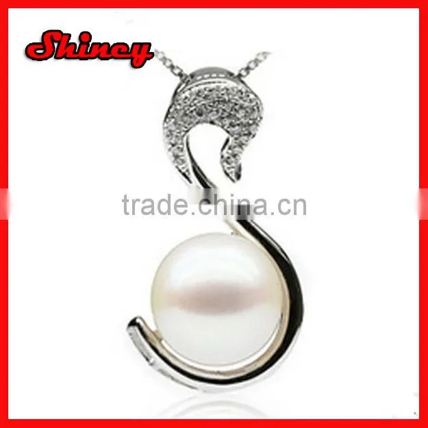 stock order !silver cheap solitaire diamond heart necklace
