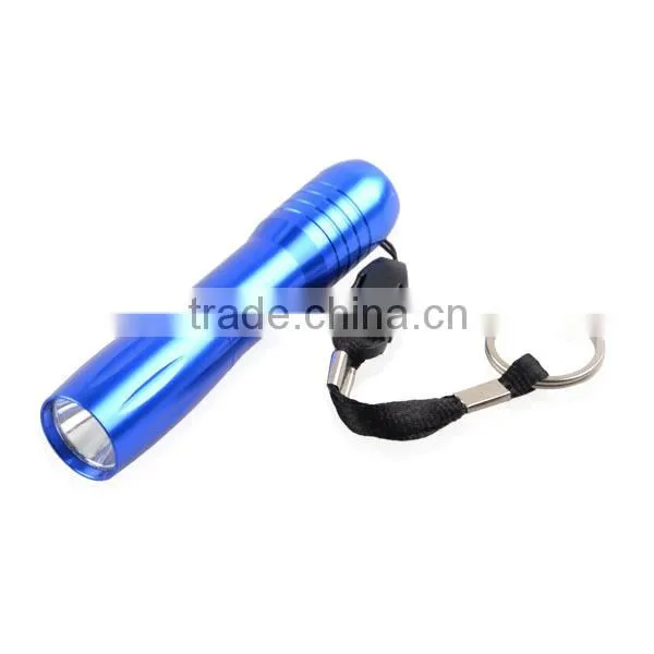 Under One Dollar Multi-color Aluminum Case AA Flashlight