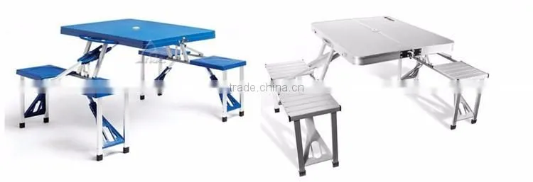 Aluminum Folding Table And Chair Camping Outdoor Suitcase Aluminum Folding Table