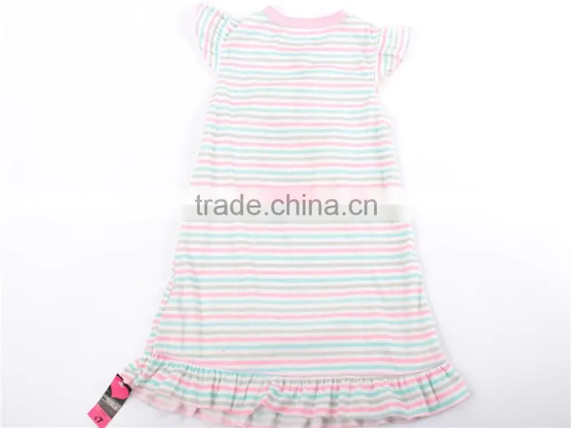 Girls garment stock lot cut and beautiful night sleep dress