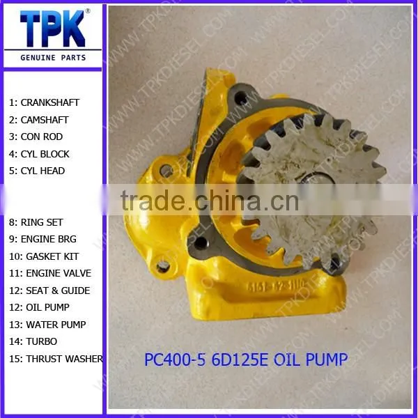 4BT 4BT3.9 4BTA OIL PUMP 4939585, R130-5 R150LC-7/9 Excavator Parts