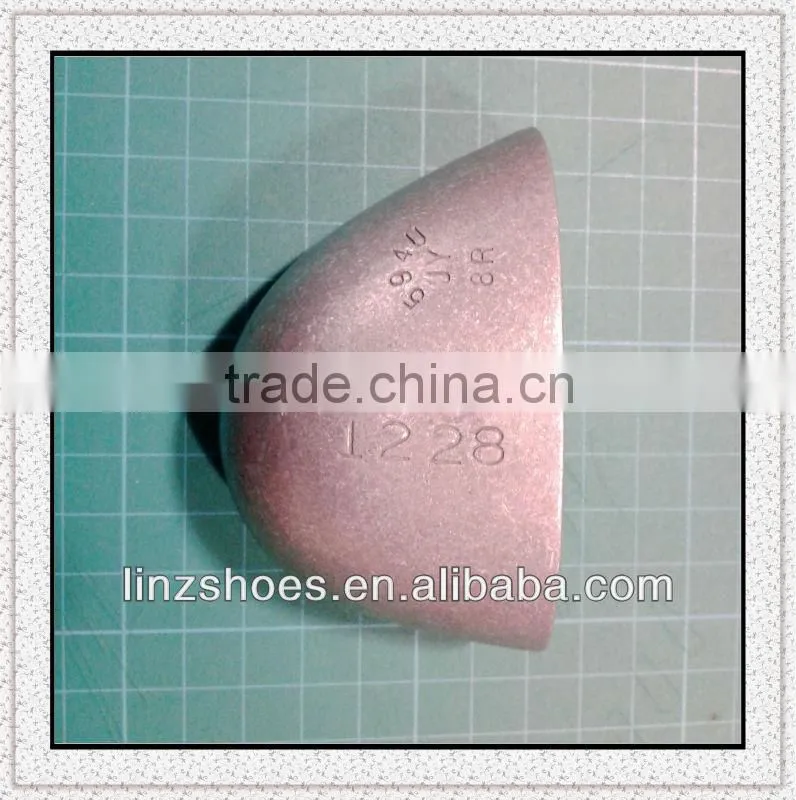 Standard's steel toe caps for safety shoes