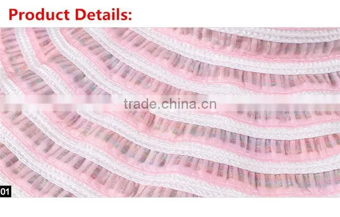 Hot Sale Fashionable Cheap Straw Boater Hat Factory Supply