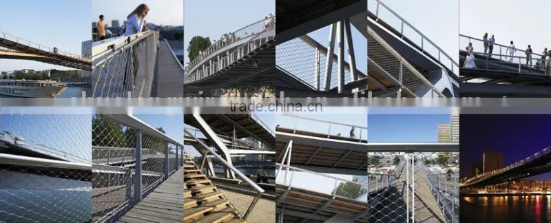 SS Rope Mesh for Stair Balustrade