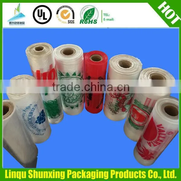 bag on roll / t-shirt bag on roll / garbage bag on roll