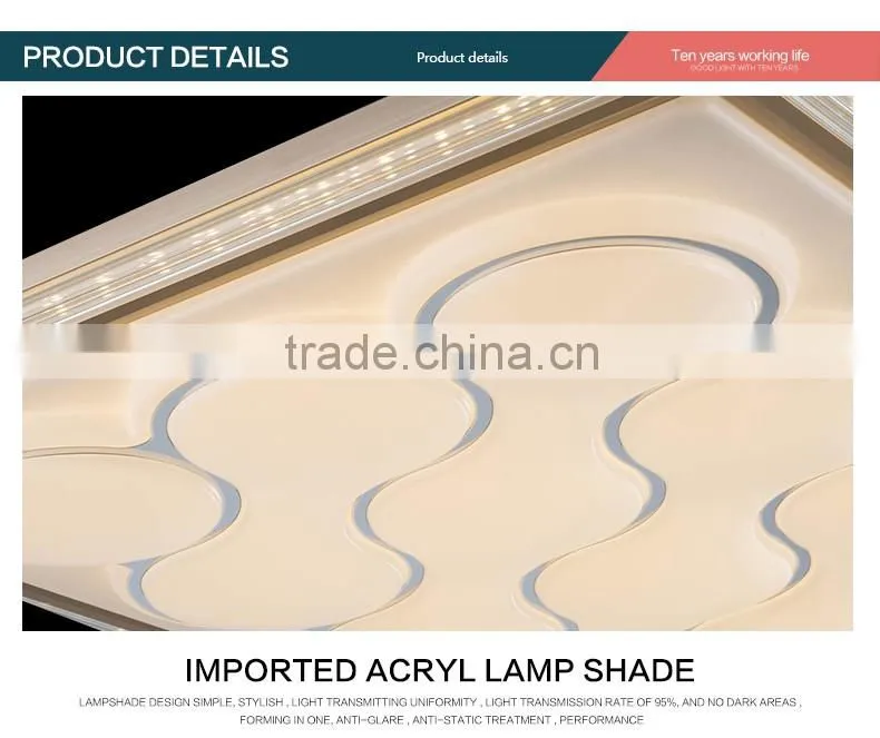 Popular dubai ceiling light led indoor led ceiling lamp