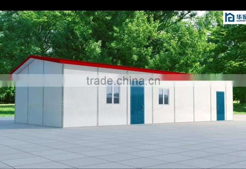 Sandwich panel prefabricated house,prefab house with low cost for living/warehouse