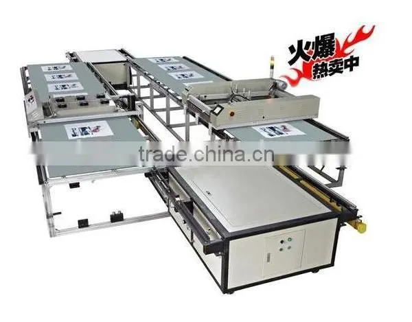 Automatic Flat bed Screen Printing Machine