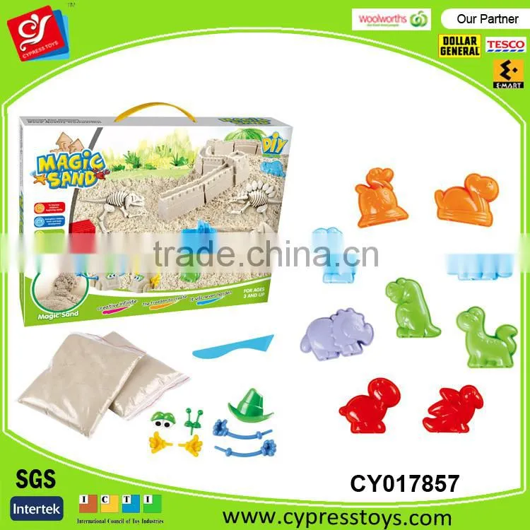 Magic space sand for Children indoor gift,artificial box sands,children's gift sands