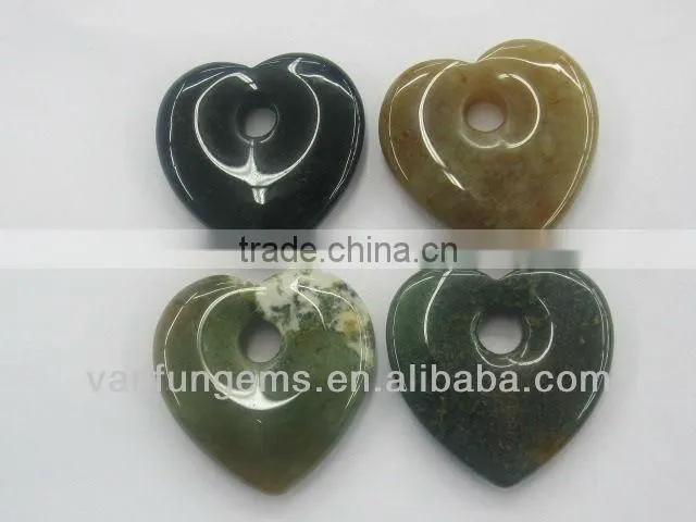 Wholesale Hematite heart shape pendant