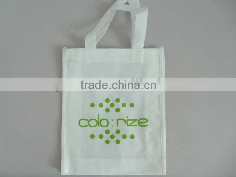 Cheapest white small size reusable non-woven shopping bag