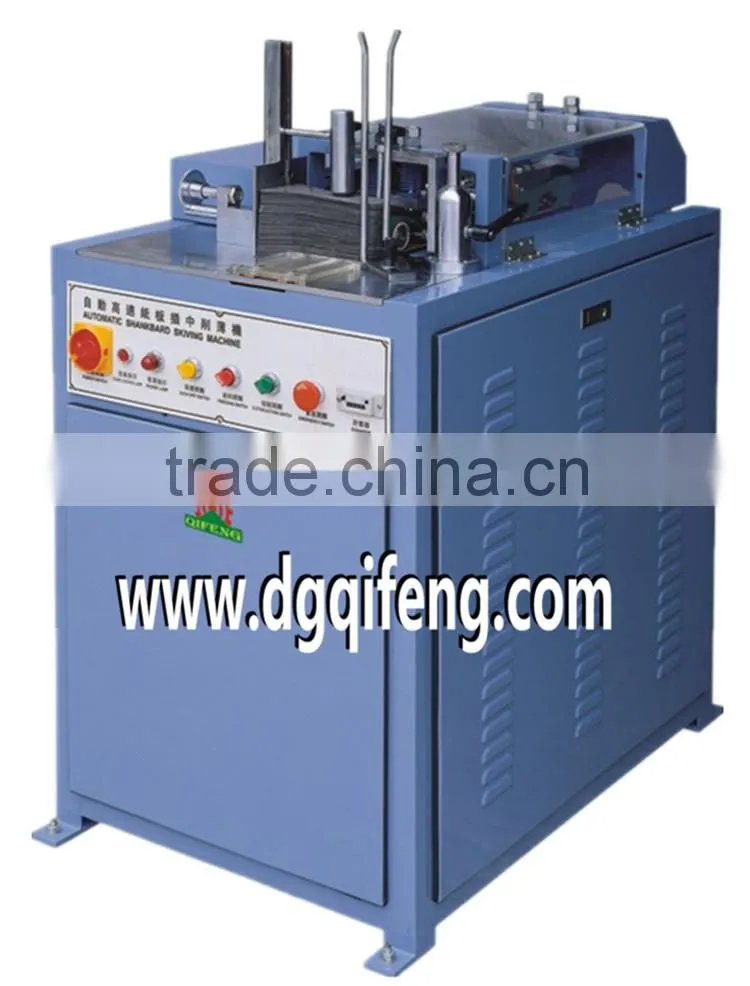 Automatic high speed paperboard skiving Machine QF-801B