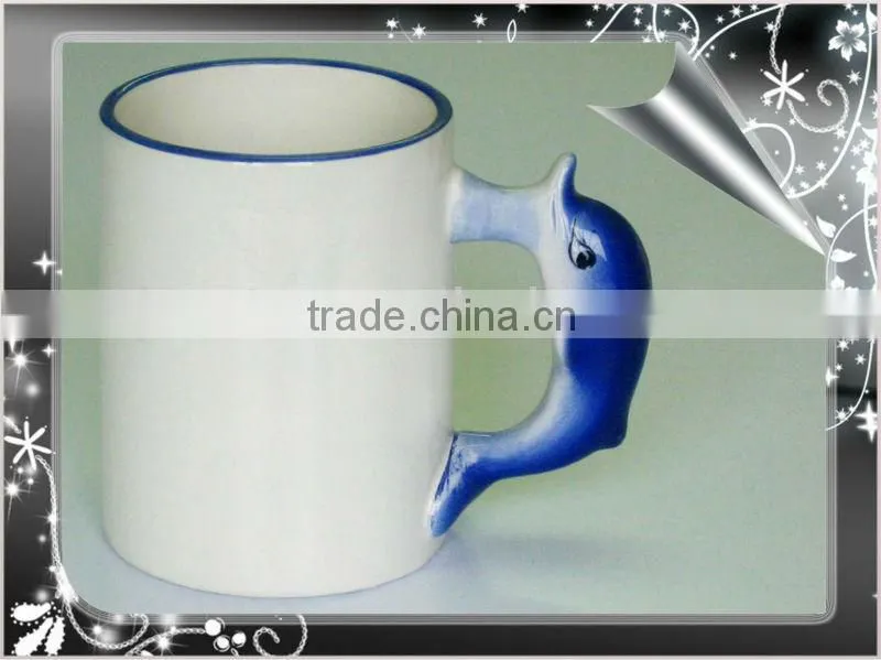 sublimation animal ceramic mugs