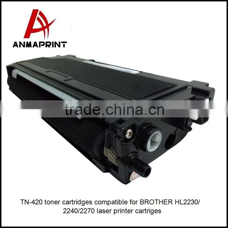 Wholesale TN420 toner cartridges compatible for Brother HL2230/2240/2270 compatible toner cartridge