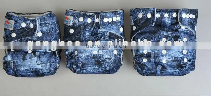 Naturally Cloth Diaper Inserts 5 Layer Charcoal Bamboo Reusable Liners for Cloth Diapers