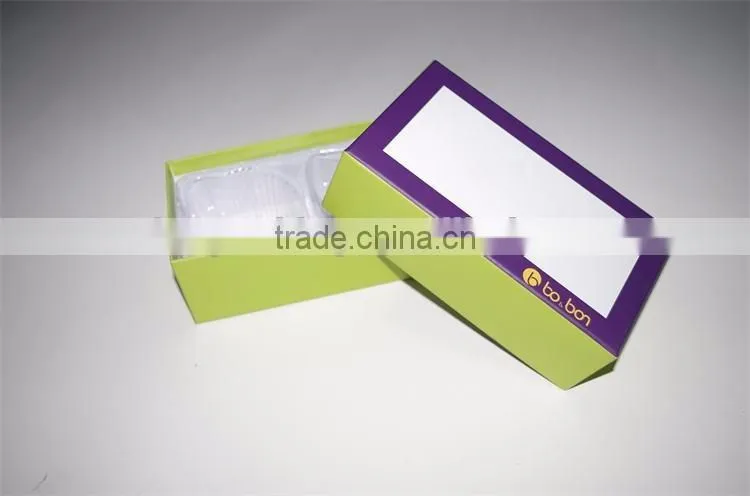 Clear plastic storage box