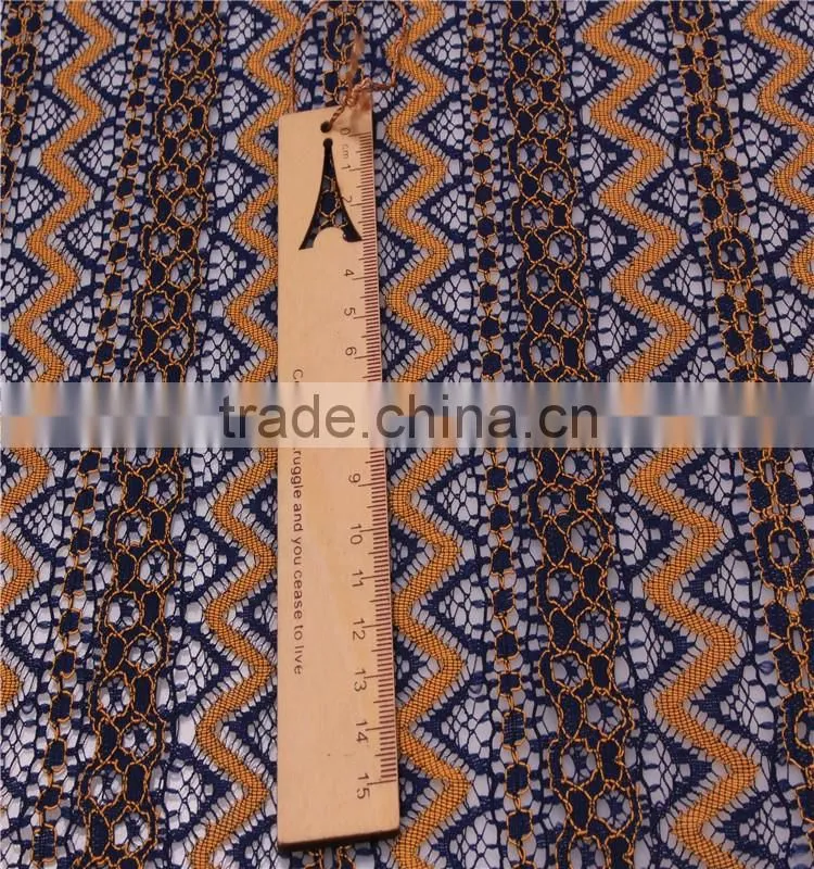 Recently fashion nigeria guipure lace fabric for party