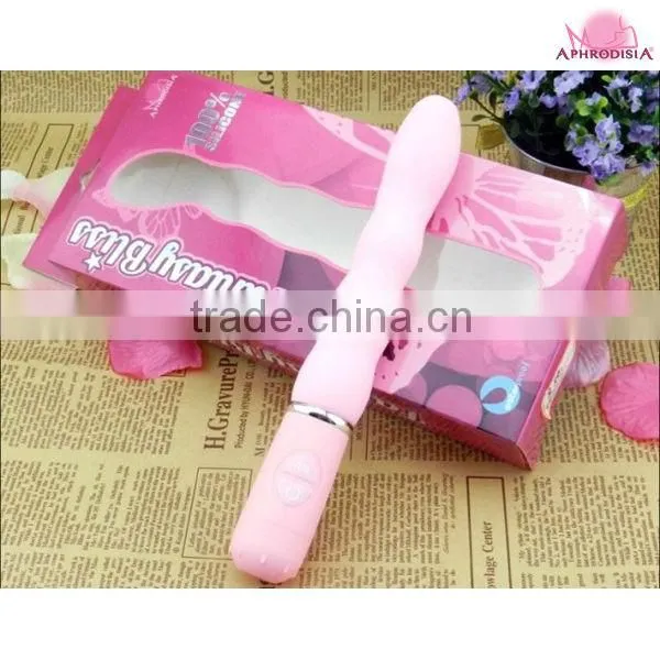 sexy toys silicone penis sex products 10 Function Wavy G Spot Massager vibrating cocks