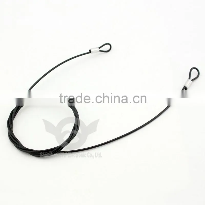 2016 newest go pro accessories 24 inch Stainless Steel Tether Lanyard for GoPro Hero Camera