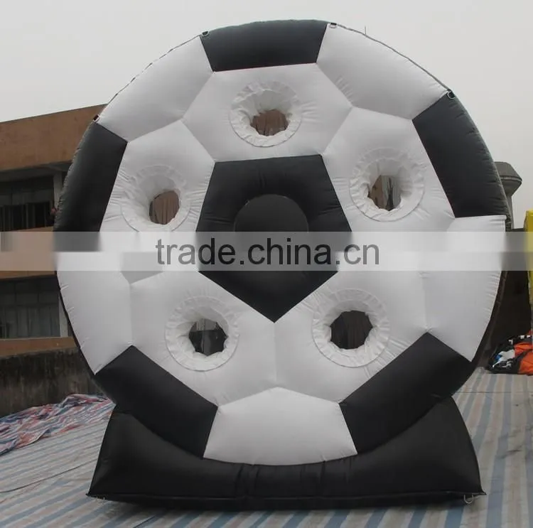 13ft tall soccer goal giant inflatable football darts game for kids and adults