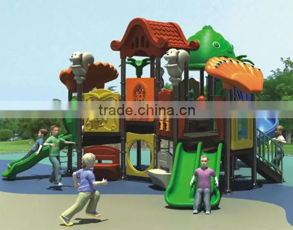 sports amusement equipment plastic playground slide