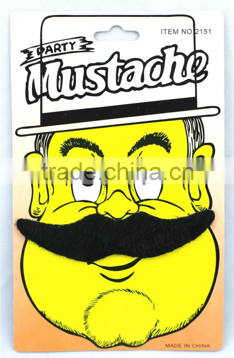 Artificial mustache