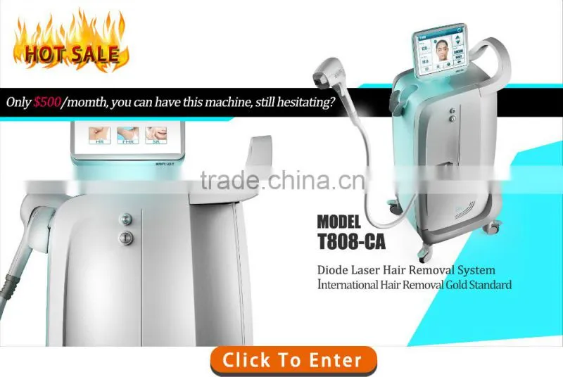 Diode laser hair removal machine 808nm