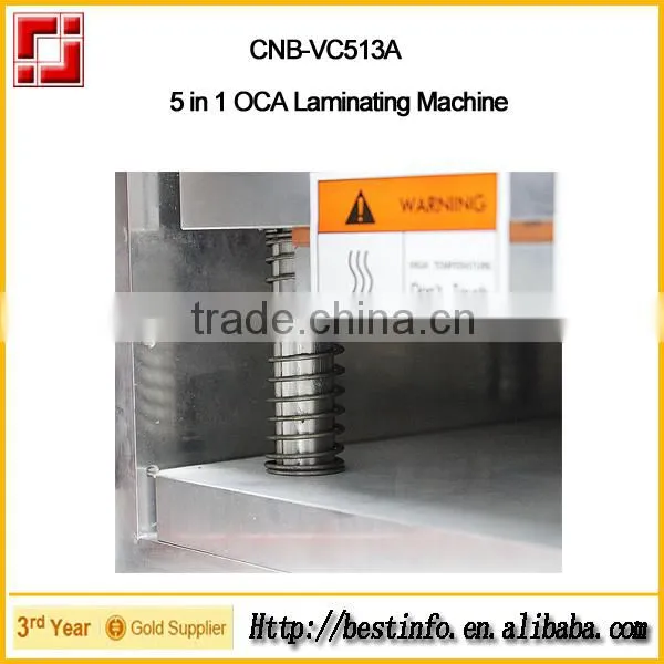 5 in 1 OCA Laminating Machine Built-in Air Bubble Remover Machine OCA Laminator(CNB-VC513A)