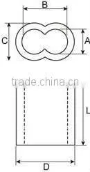Aluminun duplex sleeves