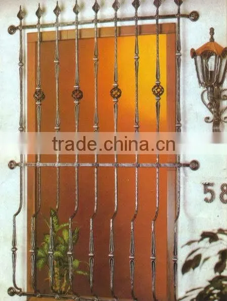 2014 Top-selling wrought iron bars for windows