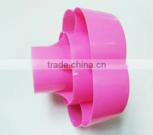 Flower shaped plastic makeup organizer for cosmetic tools collecting