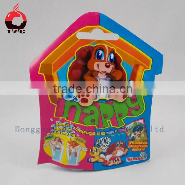 Transparent plastic bag for electronic cables